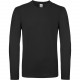 T-Shirt Manches Longues Homme #E150, Couleur : Black, Taille : 3XL