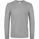 T-Shirt Manches Longues Homme #E150, Couleur : Sport Grey, Taille : 3XL