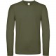 T-Shirt Manches Longues Homme #E150, Couleur : Urban Khaki, Taille : 3XL