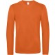 T-Shirt Homme Manches Longues #E190, Couleur : Urban Orange, Taille : 3XL