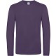 T-Shirt Homme Manches Longues #E190, Couleur : Urban Purple, Taille : 3XL