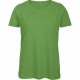 T-shirt Organic col rond Femme, Couleur : Real Green, Taille : L