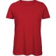 T-shirt Organic col rond Femme, Couleur : Red (Rouge), Taille : L