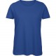 T-shirt Organic col rond Femme, Couleur : Royal Blue, Taille : L