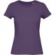 T-shirt Organic col rond Femme, Couleur : Urban Purple, Taille : L