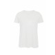 T-shirt Organic col rond Femme, Couleur : White (Blanc), Taille : L
