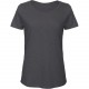 T-shirt Organic Slub Femme, Couleur : Chic Anthracite, Taille : L