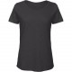T-shirt Organic Slub Femme, Couleur : Chic Black, Taille : L