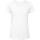 T-shirt Organic Slub Femme, Couleur : Chic Pure White, Taille : L
