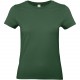 T-shirt femme #E190, Couleur : Bottle Green, Taille : L