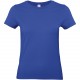 T-shirt femme #E190, Couleur : Cobalt Blue, Taille : L