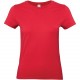 T-shirt femme #E190, Couleur : Red (Rouge), Taille : 3XL