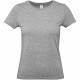 T-shirt femme #E190, Couleur : Sport Grey, Taille : 3XL