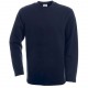 Sweat-Shirt Coupe Droite, Couleur : Navy (Bleu Marine), Taille : S