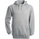 Sweat-Shirt Capuche, Couleur : Heather Grey, Taille : S