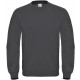 Sweat-Shirt US Classique Col Rond B&C ID.002, Couleur : Anthracite, Taille : 3XL