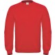 Sweat-Shirt US Classique Col Rond B&C ID.002, Couleur : Red (Rouge), Taille : 3XL