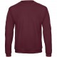 Sweatshirt col rond ID.202, Couleur : Burgundy, Taille : 4XL