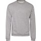 Sweatshirt col rond ID.202, Couleur : Heather Grey, Taille : 4XL