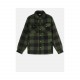 Chemise Portland Homme (Ex. Dsh5000), Couleur : Green / Black, Taille : S