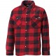 Chemise Portland Homme (Ex. Dsh5000), Couleur : Red / Black, Taille : S