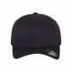 Casquette Flexfit Wooly Combed, Couleur : Dark Navy, Taille : S / M