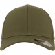 Casquette Flexfit Wooly Combed, Couleur : Olive, Taille : S / M