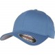 Casquette Flexfit Wooly Combed, Couleur : State Blue, Taille : S / M