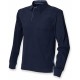 Brushed Lsl Rugby Shirt - Polo Rugby Émerisé, Couleur : Navy (Bleu Marine), Taille : S