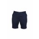 Short Chino Stretch Femme, Couleur : Navy (Bleu Marine), Taille : XS
