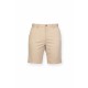 Short Chino Stretch Femme, Couleur : Stone, Taille : XS