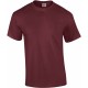 T-Shirt Manches Courtes : Ultra Blend, Couleur : Maroon (Marron), Taille : M
