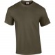 T-Shirt Manches Courtes : Ultra Blend, Couleur : Green Olive, Taille : M