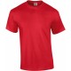 T-Shirt Manches Courtes : Ultra Blend, Couleur : Red (Rouge), Taille : 4XL
