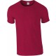 T-Shirt Homme, Couleur : Antique Cherry Red, Taille : S