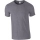 T-Shirt Homme, Couleur : Graphite Heather, Taille : S