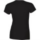 T-Shirt Femme : Ladies' Fitted T-Shirt , Couleur : Black (Noir), Taille : S