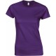T-Shirt Femme : Ladies' Fitted T-Shirt , Couleur : Purple (Violet), Taille : S