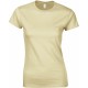 T-Shirt Femme : Ladies' Fitted T-Shirt , Couleur : Sand (Sable), Taille : S