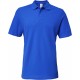 Polo Homme Softstyle Double Piqué, Couleur : Royal Blue, Taille : L