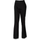 Pantalon Chino Femme, Couleur : Black (Noir), Taille : 38