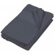Serviette De Toilette, Couleur : Dark Grey, Taille : 50 x 100 cm