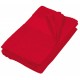 Serviette De Toilette, Couleur : Red (Rouge), Taille : 50 x 100 cm