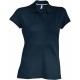 Polo Manches Courtes Femme, Couleur : Dark Grey, Taille : 3XL