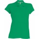 Polo Manches Courtes Femme, Couleur : Kelly Green, Taille : 3XL