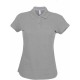 Polo Manches Courtes Femme, Couleur : Oxford Grey, Taille : 3XL