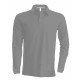 Polo Manches Longues, Couleur : Oxford Grey, Taille : 3XL