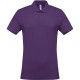 Polo Piqué Manches Courtes Homme, Couleur : Purple (Violet), Taille : 3XL