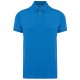 Polo Jersey Manches Courtes Homme, Couleur : Light Royal Blue, Taille : S