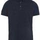 Polo Jersey Manches Courtes Homme, Couleur : Navy (Bleu Marine), Taille : S